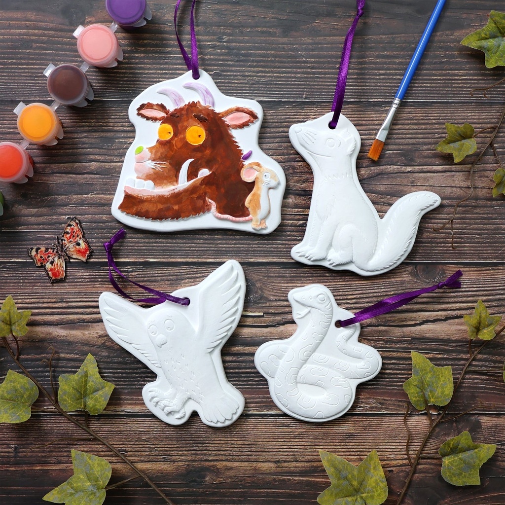 Paint Your Own Hanging Decorations - Gruffalo 