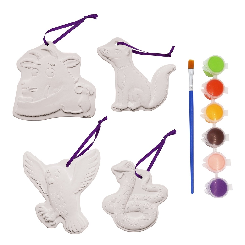Paint Your Own Hanging Decorations - Gruffalo 