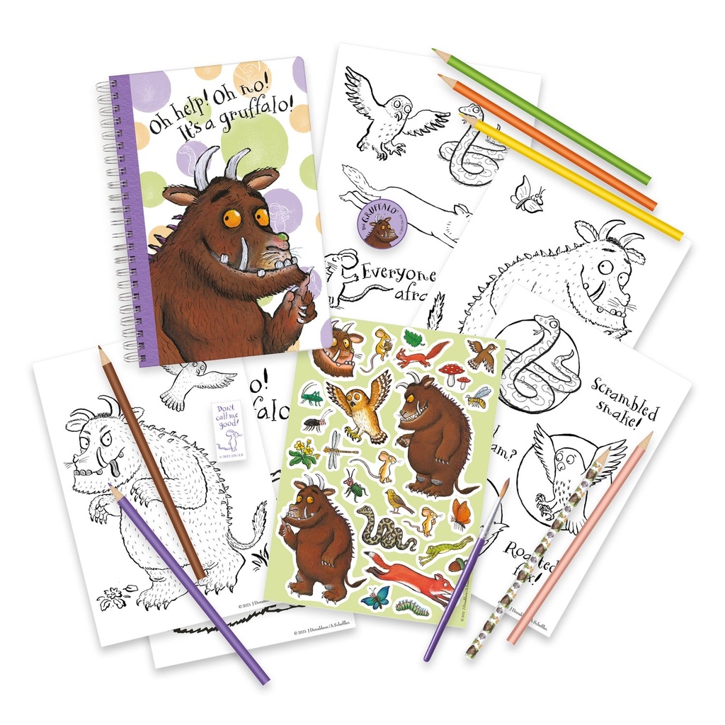 Art Activity Wallet - Gruffalo