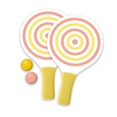 2 Paddle Bats And Ball Set - Summer Fun Games