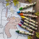 8 Jumbo Crayons 24/Cdu - Gruffalo