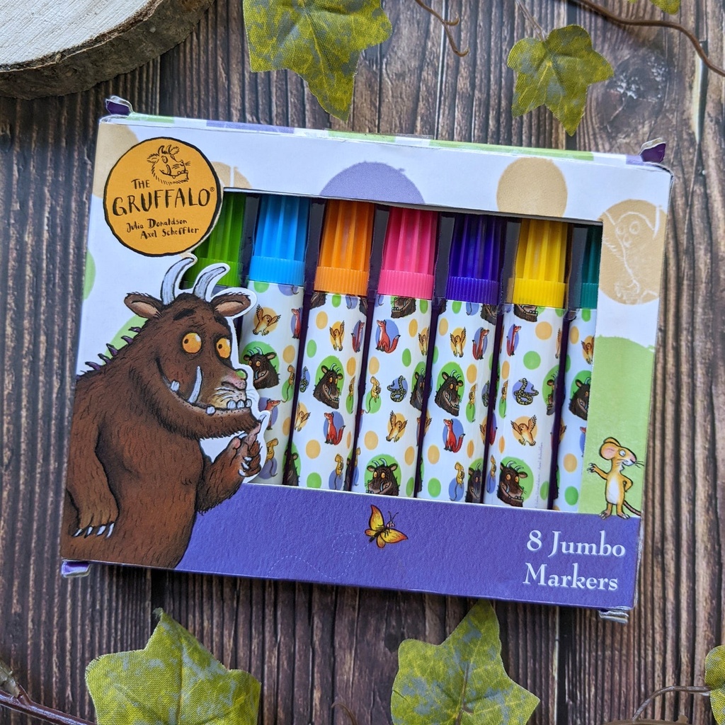 8 Jumbo Markers 24/Cdu - Gruffalo