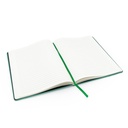 Lge Pu Journal/Black/Gold B'Band - Green