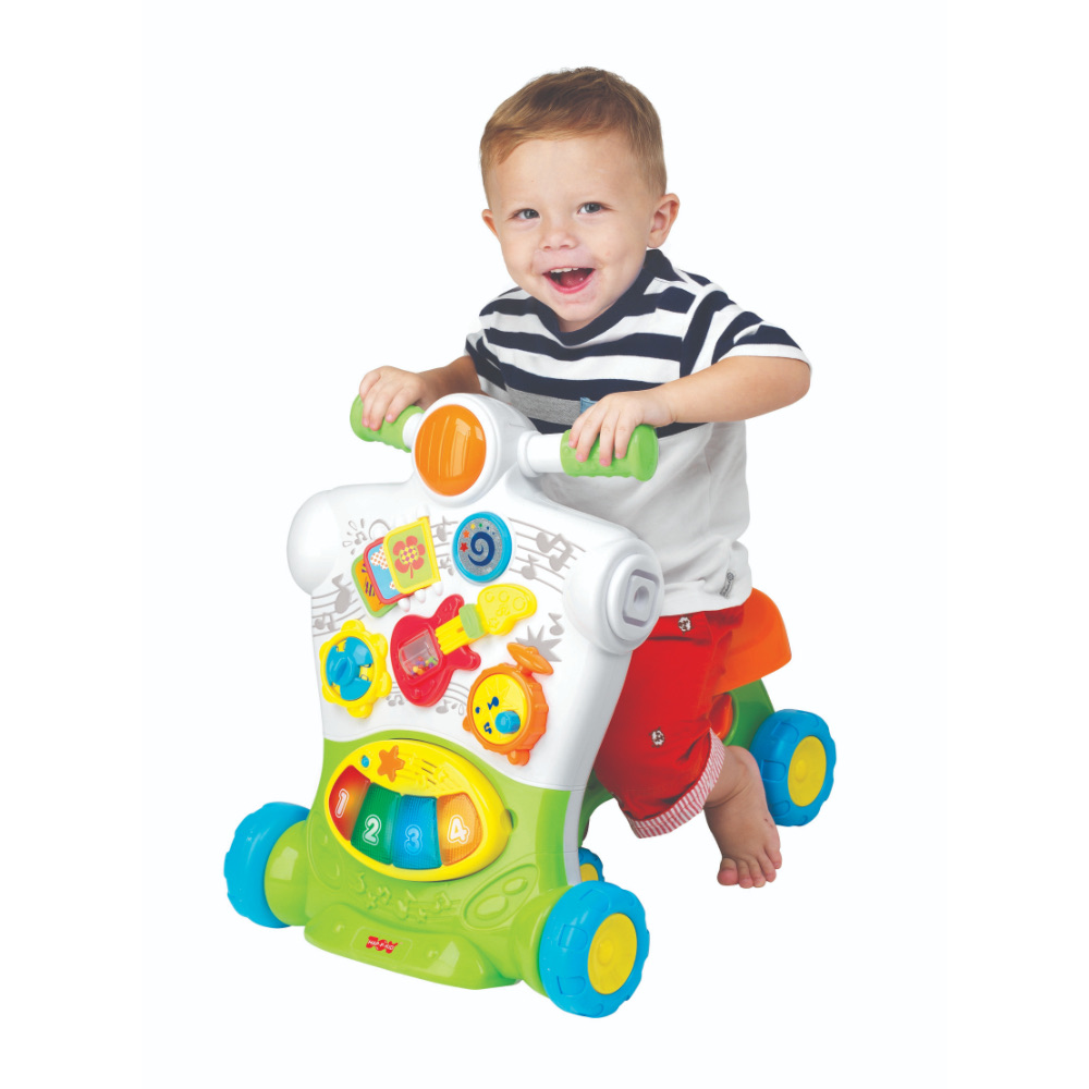 2-In-1 Musical Ride On Walker