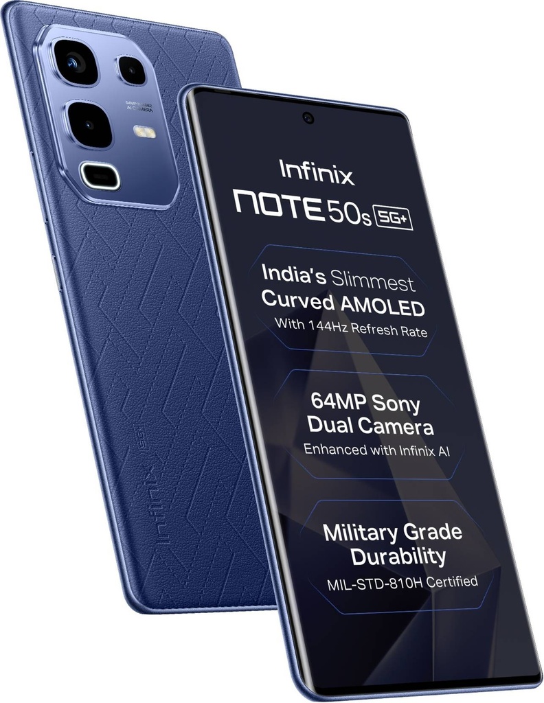 Infinix Mobile Phone Note 50S 5G X6870 256+8 Marine Drift