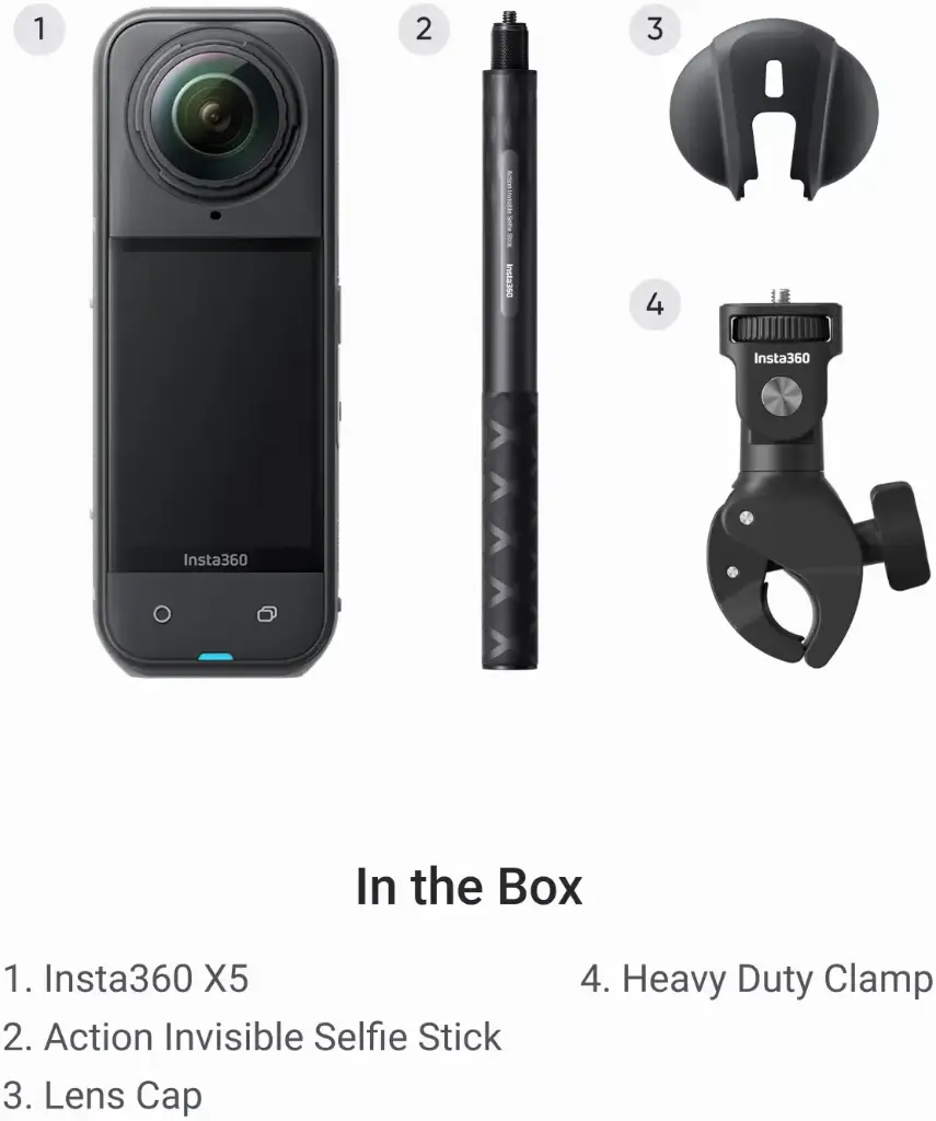 Insta360 X5 Motorcycle Bundle