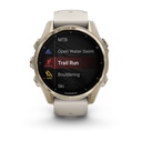 Garmin - Fenix 8 43Mm,Amoled,Saph,Sftgldss/Fggry,Foggry/Dksndbnd,Emea 010-02903-11