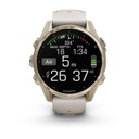 Garmin - Fenix 8 43Mm,Amoled,Saph,Sftgldss/Fggry,Foggry/Dksndbnd,Emea 010-02903-11