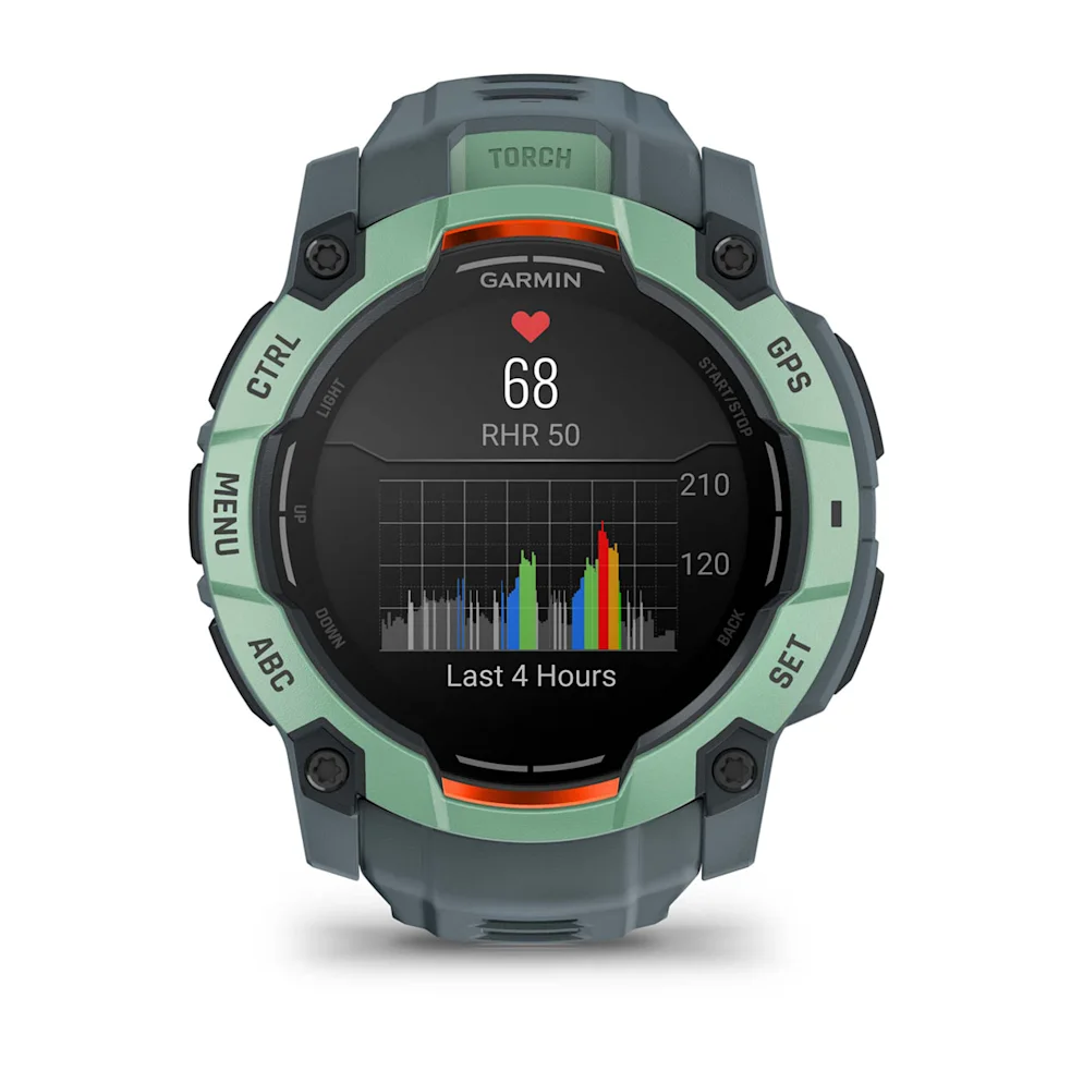 Garmin - Instinct 3,50Mm,Amoled,Neotropic Bezel With Twilight Band,Ww,010-03020-01