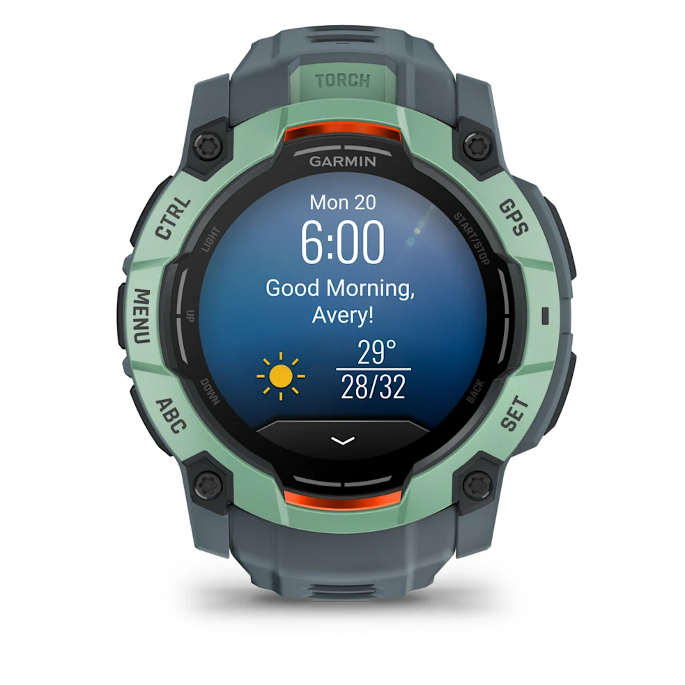Garmin - Instinct 3,50Mm,Amoled,Neotropic Bezel With Twilight Band,Ww,010-03020-01