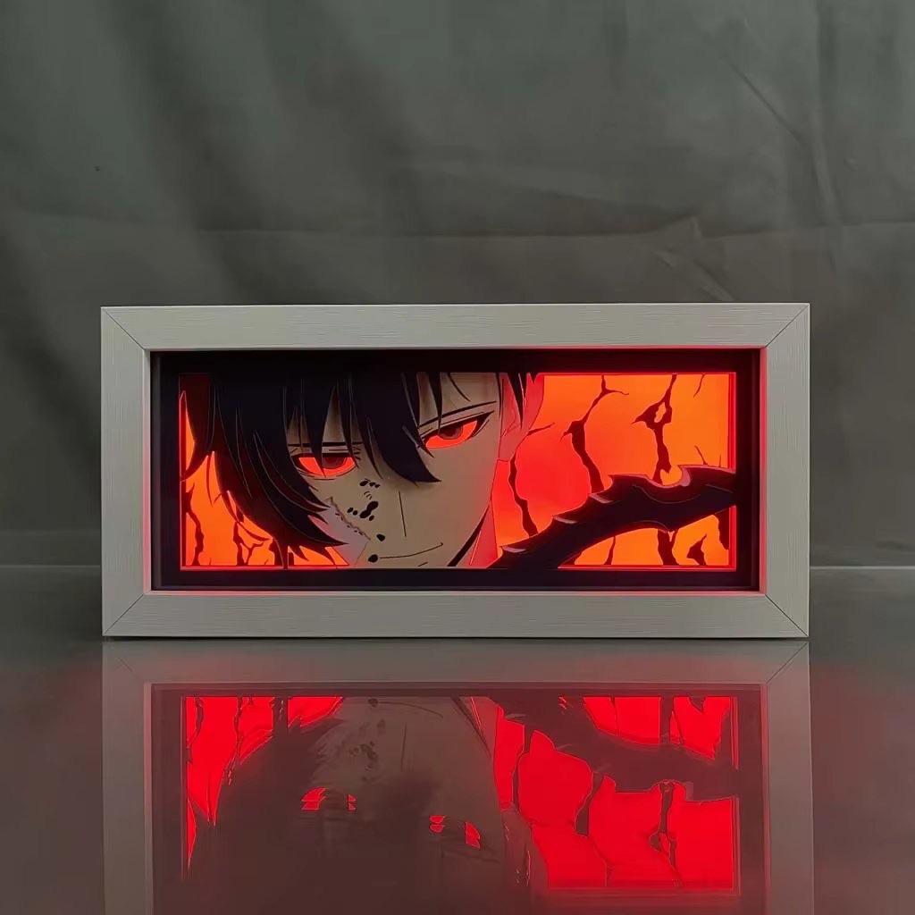 Solo Leveling - Sung Jinwoo Anime Light Box 3D With Led Light
