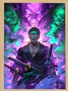 One Piece Roronoa Zoro Photo Frame LED Light