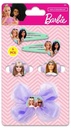 Barbie Bow, Hair Clips (Set Of 5)