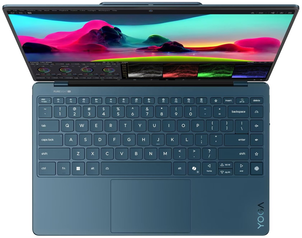 Lenovo Yoga Slim 9 14ILL10 (Ultra 7 258V, 32GB/1TB, 14" 4K WQUXGA OLED Touch, Teal, Win 11) 2 Yrs P-Warranty 