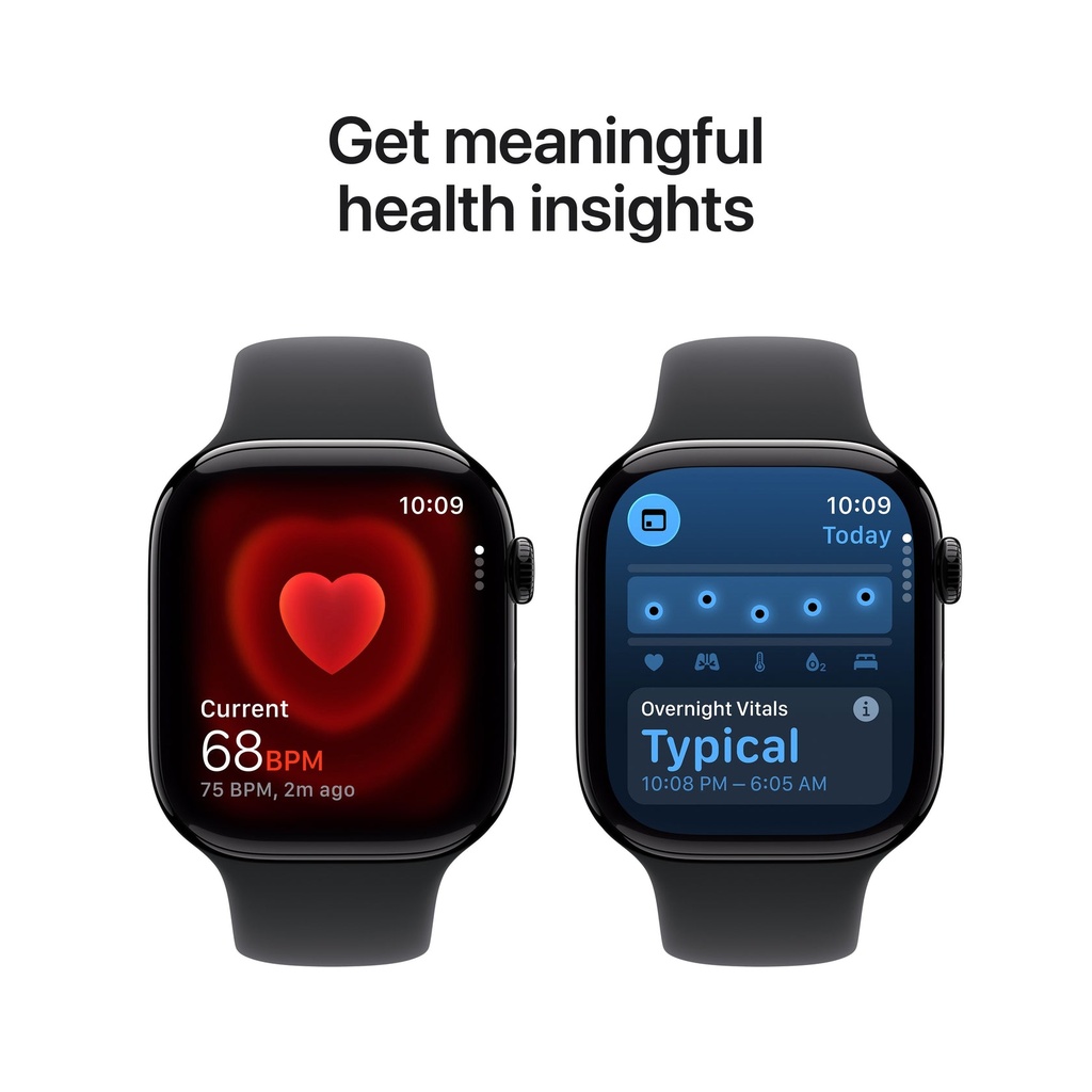 Apple Watch Series 11 GPS 42mm Jet Black S/M 