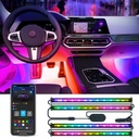 Govee RGBIC Interior Car Lights Without Remote Control - إضاءة