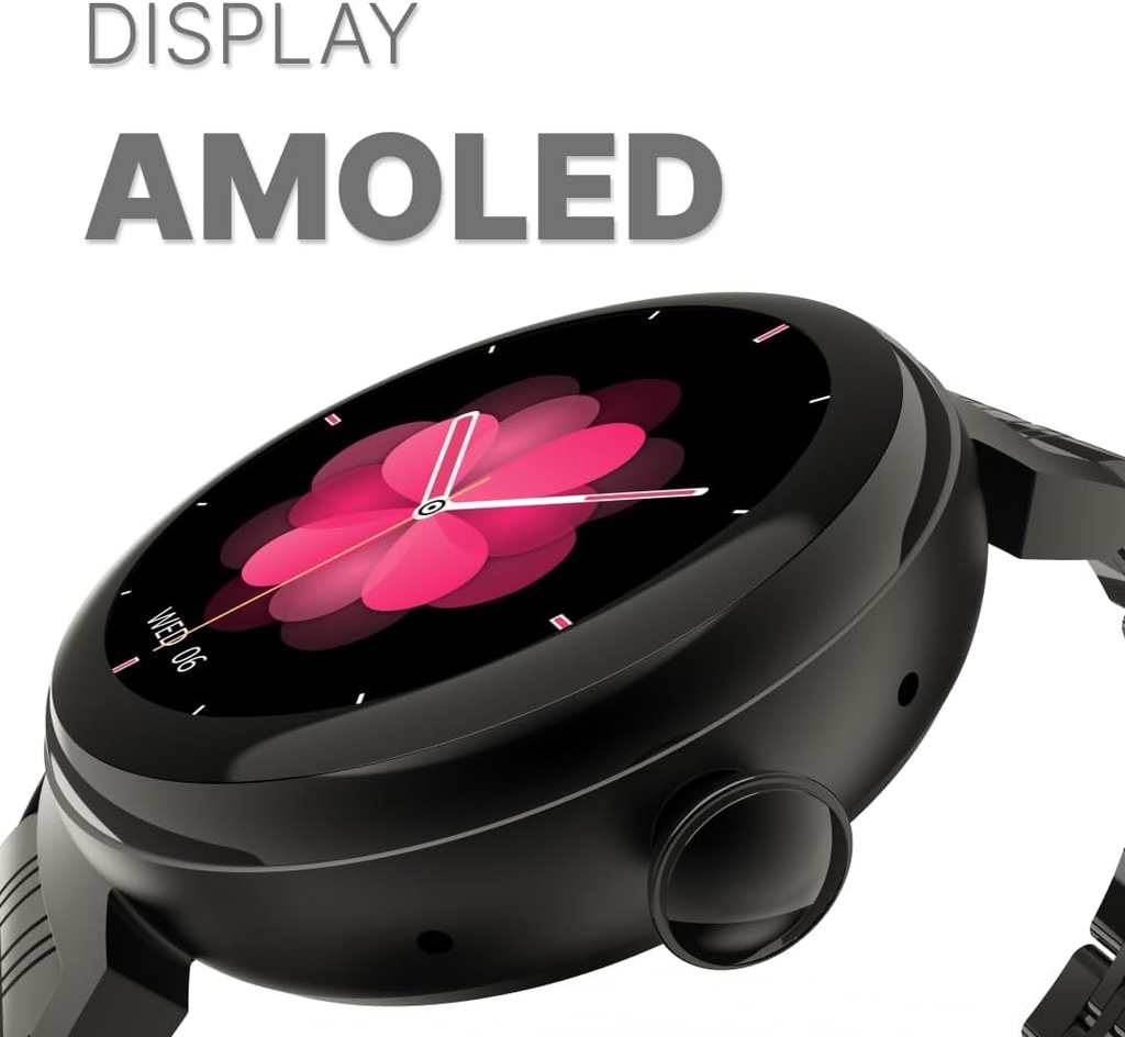 Hifuture Future Aura Black Smart Watch