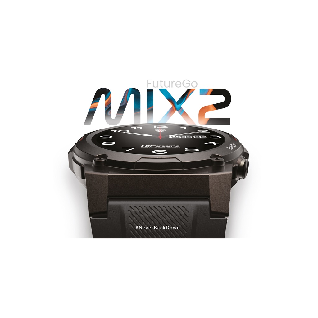 Hifuture Mix 2 Black Smart Watch