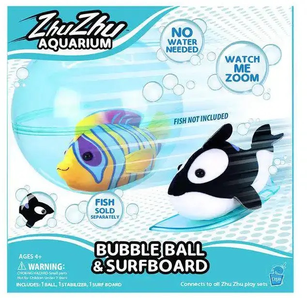 Zhuzhu Aqua. Bubble Ball & Surfboard