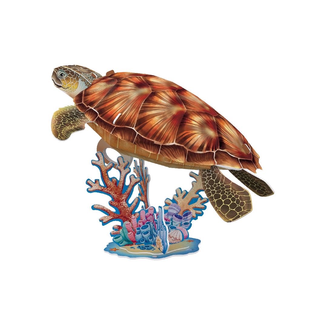 Ngeo 3D Puzzle Sea Turtle 31Pcs