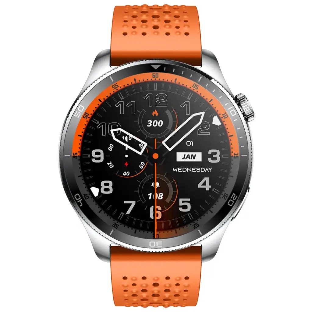 Powerology Sanam Urban Sports Smart Watch,Pswbtkw290Og,Orange