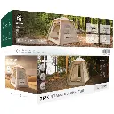 Green Lion Gt-3X Inflatable Camping Tent,Beige