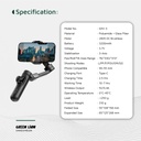 Green Lion New York Gimbal Smart Face Tracking,Black