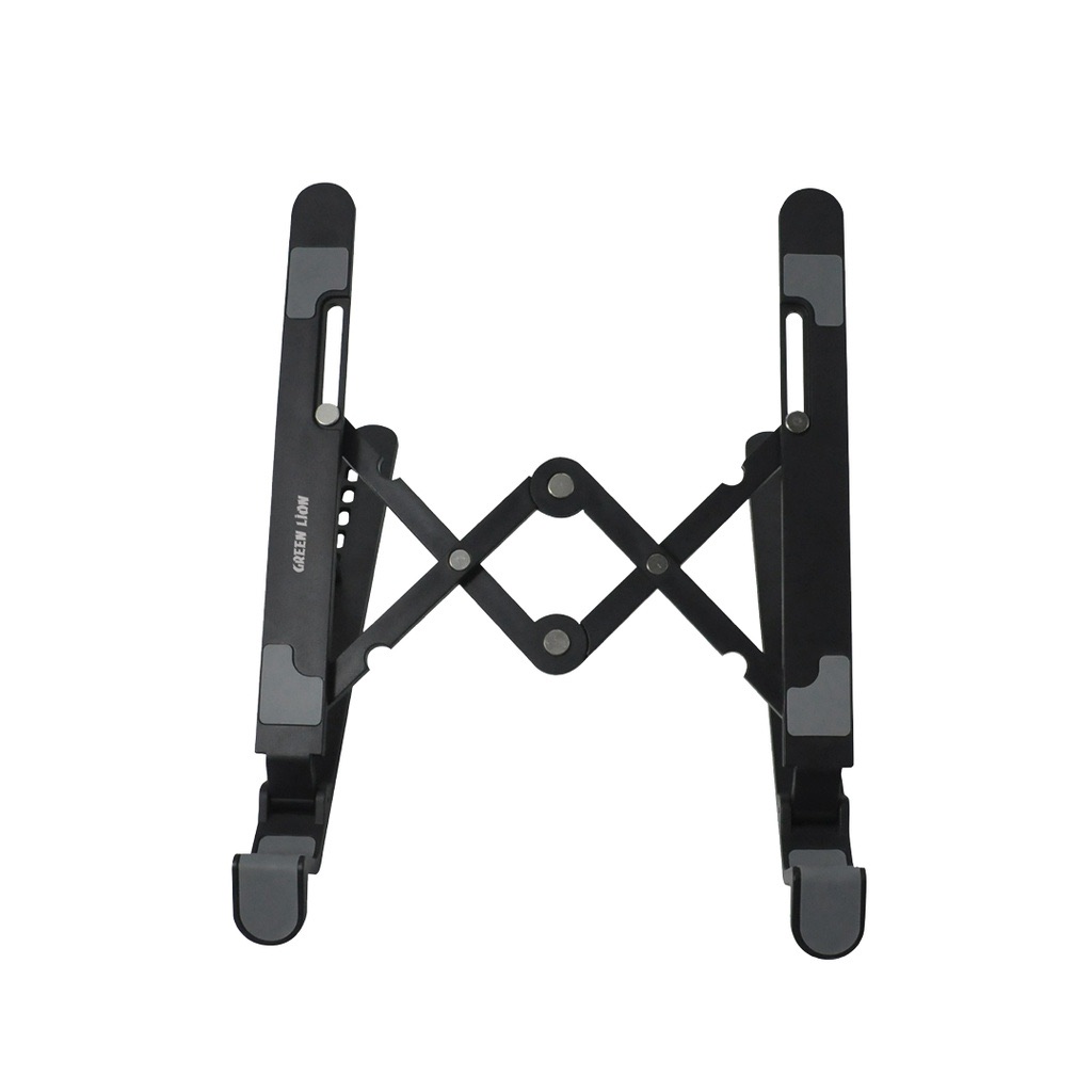 Green Lion Foldable Laptop Stand 7 Tilts,Black