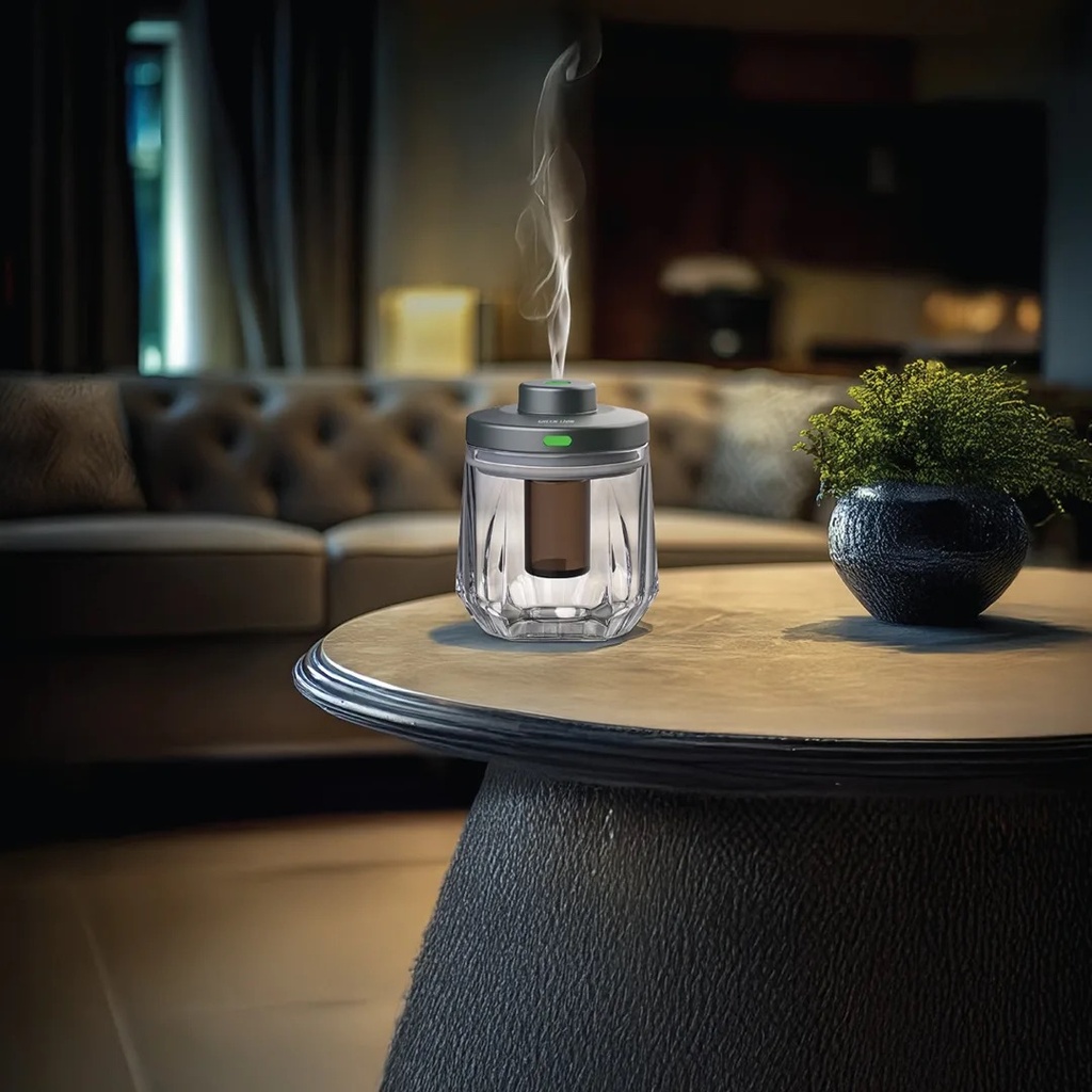 Green Lion Crystal Fragrance Diffuser,Gray