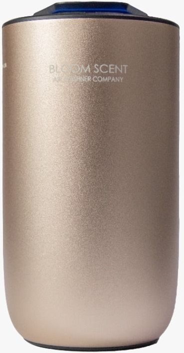 Bloom Scent Car & Room Waterless Diffuser - Titanium Gold - 30M3 Coverage - 10 Ml Capacity