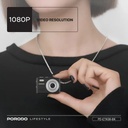 Porodo  Snap & Go Mini Digital Camera,Pd-Etk06-Bk,Black