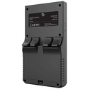 Porodo Gaming 4" Square Display Retro Handheld Game Console,Pdxv40Bk,Black