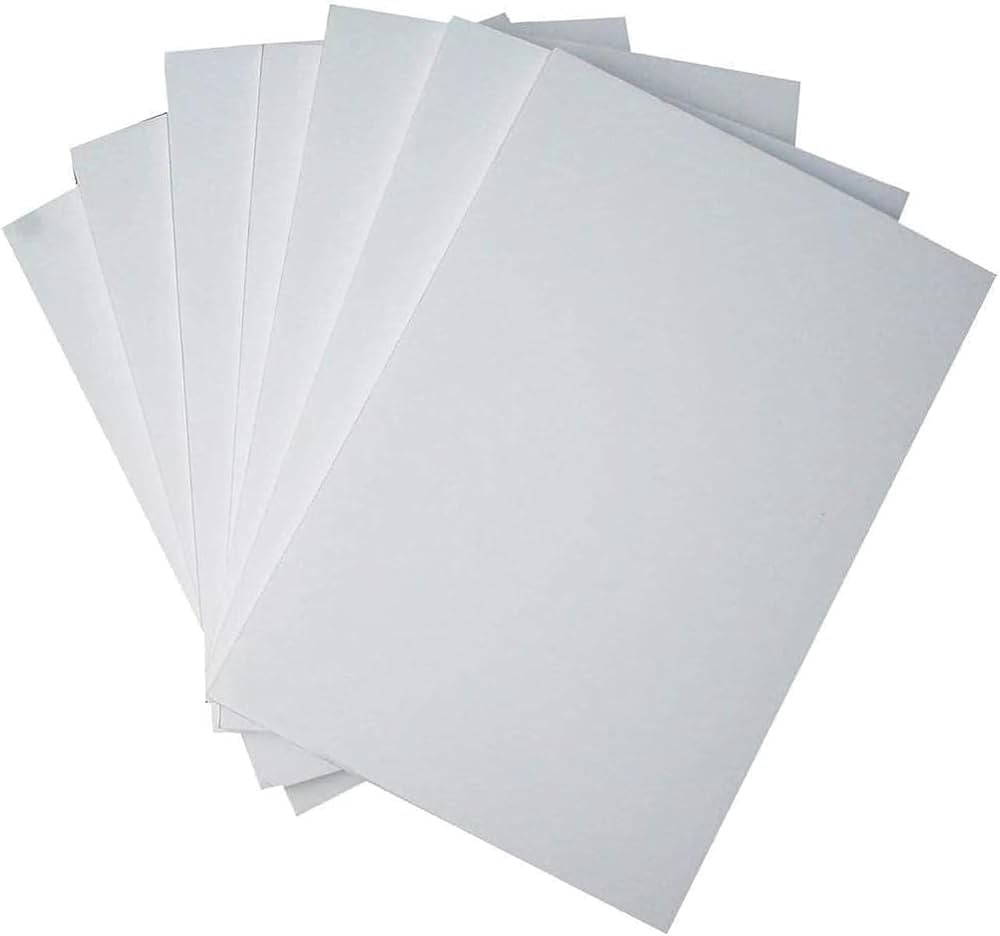 Foam Board Erasable 5mm 70x100cm White W/OPP