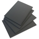 Foam Board 5mm A4 - 21x29.7cm Black W/OPP