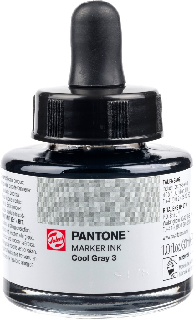 Talens | Pantone marker ink 30 ml Cool Gray 3