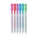 Gelly Roll Metallic Retractable Gel Pens, 6-Pack 