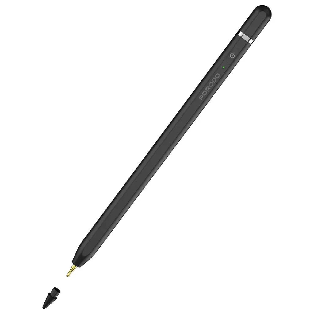 Porodo Smart Stylus Pen For Ipad,Pdspp7Cbk,Black