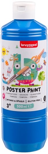 Bruynzeel Poster paint 500ml Light Blue