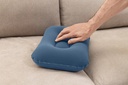 Bestway 16.5" x 10" x 4"/42cm x 26cm x 10cm Flocked Air Camp Pillow