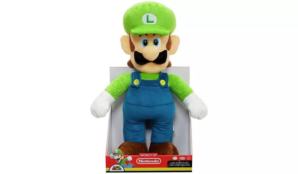 Nintendo Jumbo Basic Plush Luigi