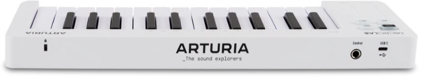 Arturia Microlab Mk3 Universal Midi Keyboard Controller – White