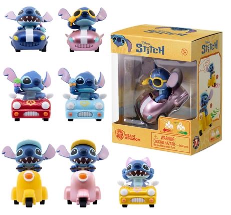 Lilo&Stitch Zoom Hero Pullback 7Asst