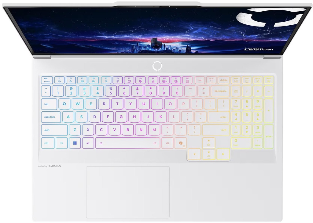 Lenovo (83Ky001Nax) Legion 7 16Iax10 (Ultra 9 275Hx, 32Gb/2Tb, Rtx 5070 8Gb, 16" Wqxga Oled, Glacier White, Win11) 2 Yrs P-Warranty 