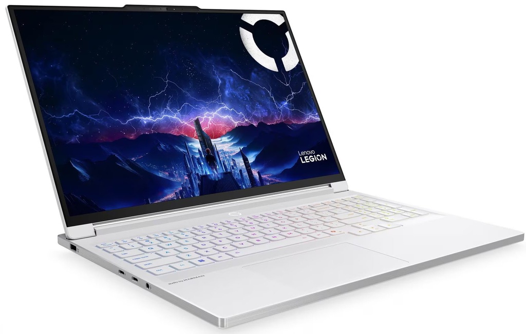 Lenovo (83Ky001Nax) Legion 7 16Iax10 (Ultra 9 275Hx, 32Gb/2Tb, Rtx 5070 8Gb, 16" Wqxga Oled, Glacier White, Win11) 2 Yrs P-Warranty 