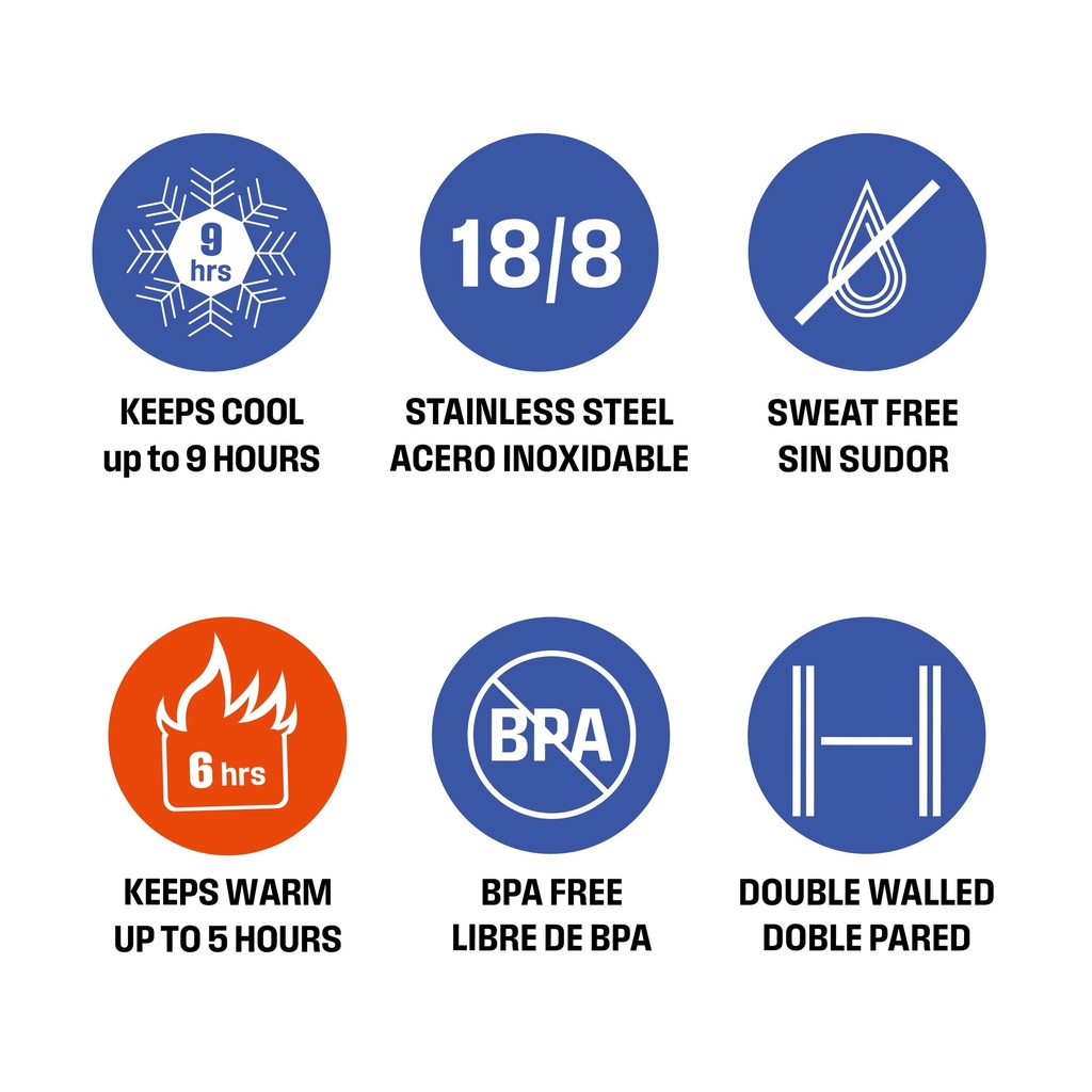 Westinghouse, 40oz Double Wall Stainless Tumbler, 40 oz, 1184 ml , Orange