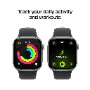 Apple Watch Series 11 (GPS) 42mm Space Gray Aluminum Case with Black Sport Band - M/L - Space Gray