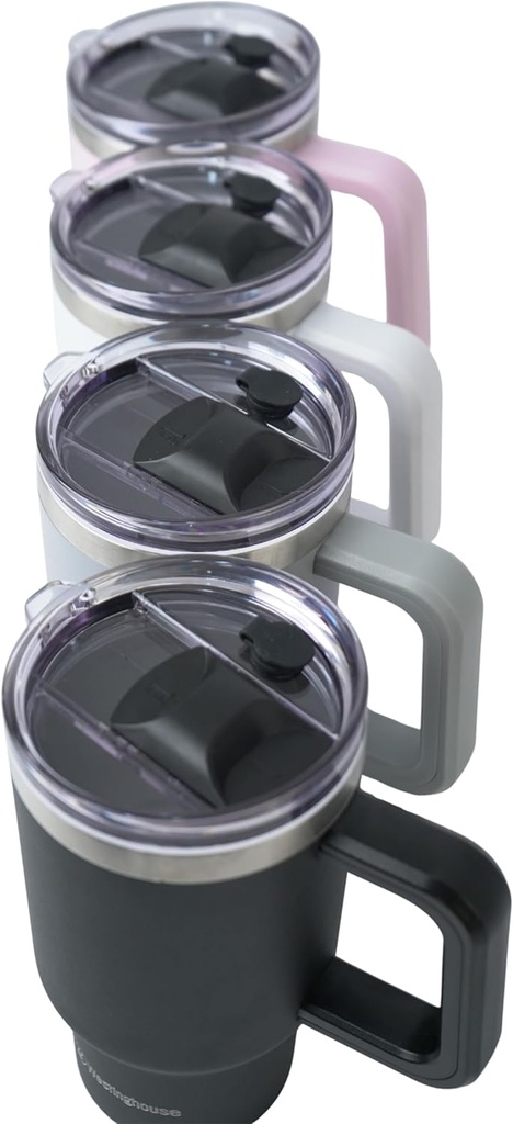 40oz Double Wall Stainless Steel Tumbler Black