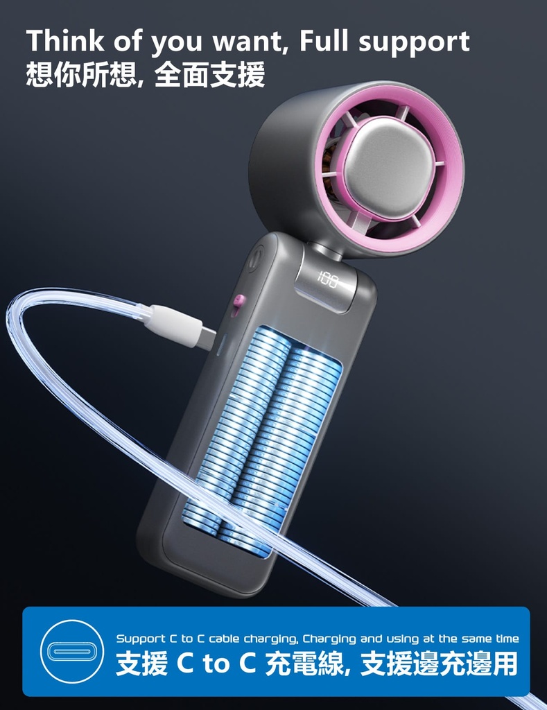 Ego Hyfreeze Semiconductor Cooling Fan Purple