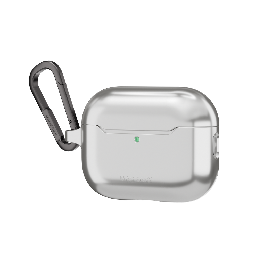 Mageasy Skin Airpods Case For Airpods Pro 3-Cosmic Silver