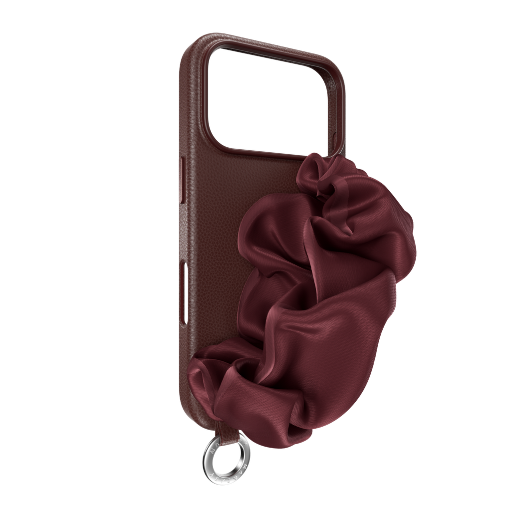 Mageasy Foulard M Bracelet Protective Case For Iphone 17 Pro Burgundy